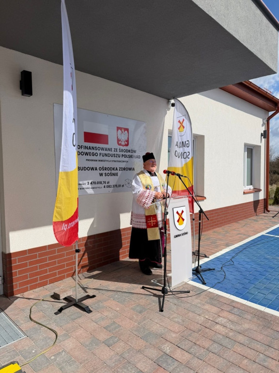 Nowoczesna opieka medyczna w Sośnie. Nowy ośrodek zdrowia oficjalnie otwarty [FOTO]