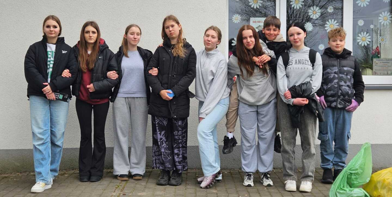 Wąwelno: Akcja wolontariuszy z okazji Dnia Ziemi