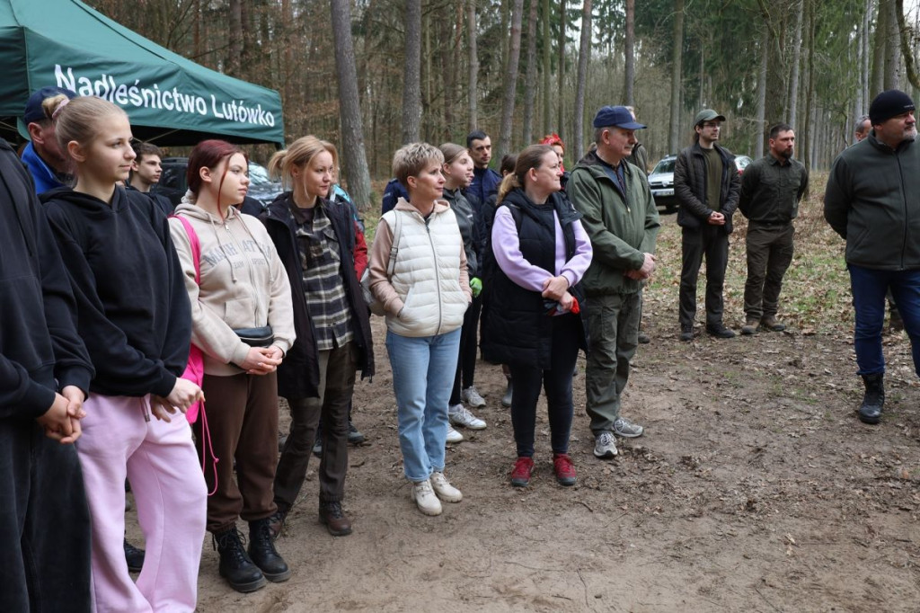 Sadzenie lasu w Leśnictwie Adamowo
