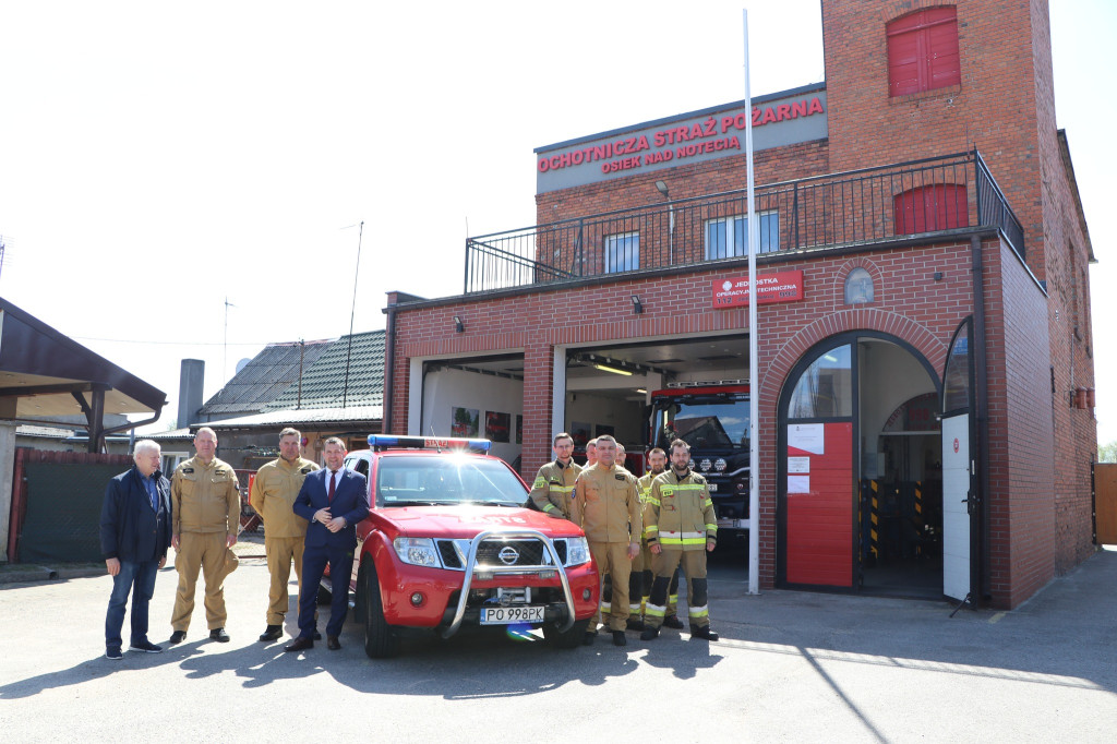 Nowy pojazd dla OSP Osiek nad Notecią