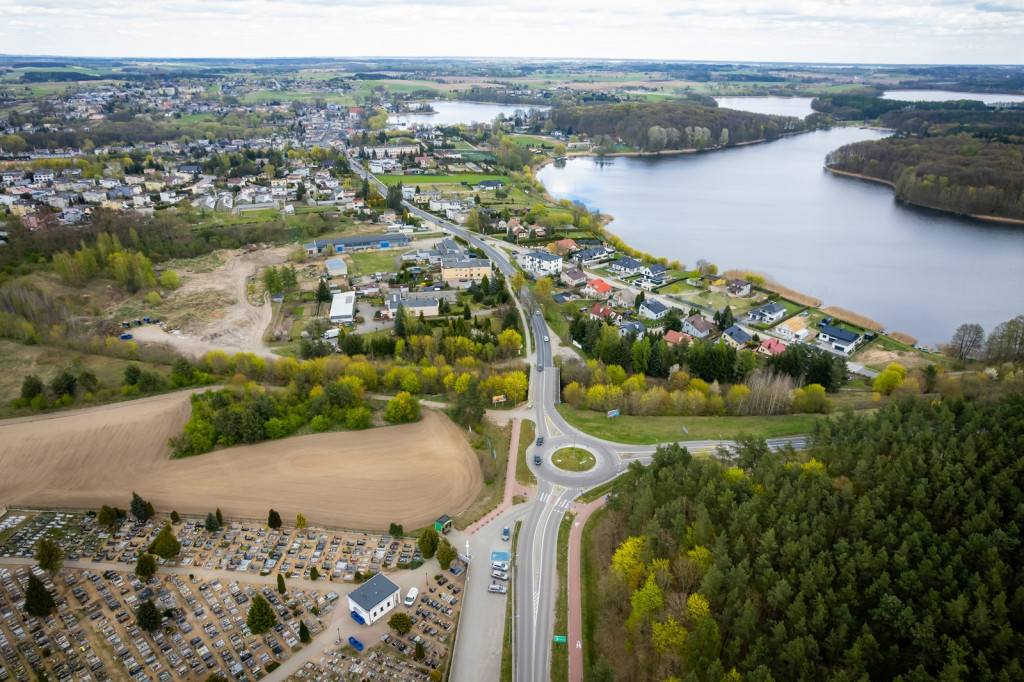Teren pod budowę obwodnicy Więcborka [FOTO]