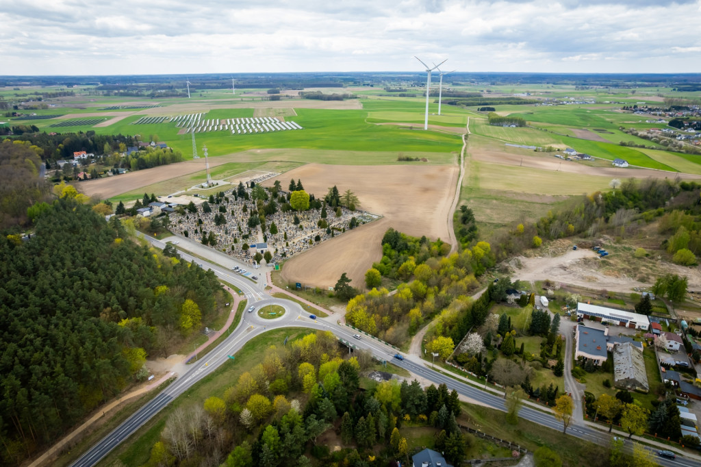 Teren pod budowę obwodnicy Więcborka [FOTO]