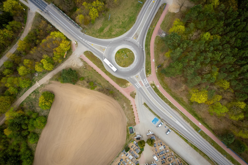 Teren pod budowę obwodnicy Więcborka [FOTO]