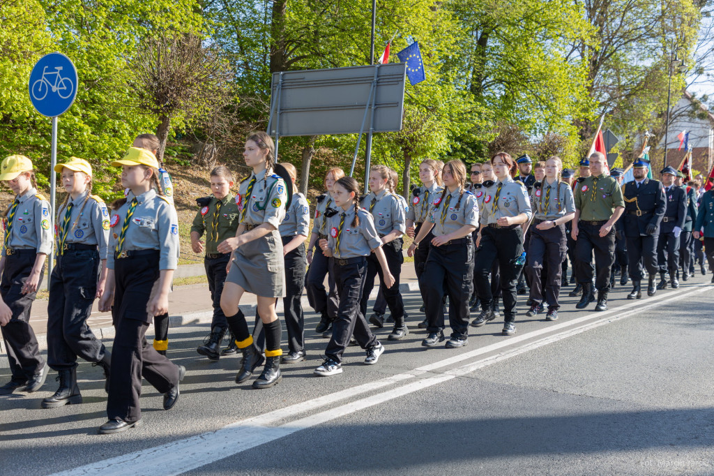 Sępólno Krajeńskie uczciło 235. rocznicę uchwalenia Konstytucji 3 Maja