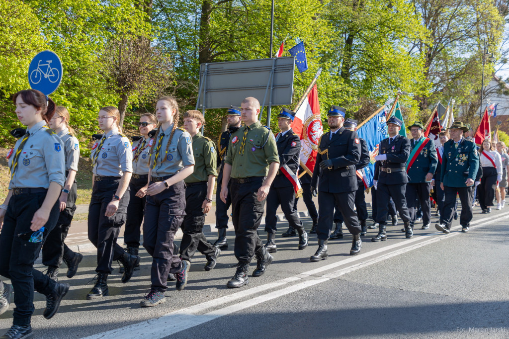 Sępólno Krajeńskie uczciło 235. rocznicę uchwalenia Konstytucji 3 Maja