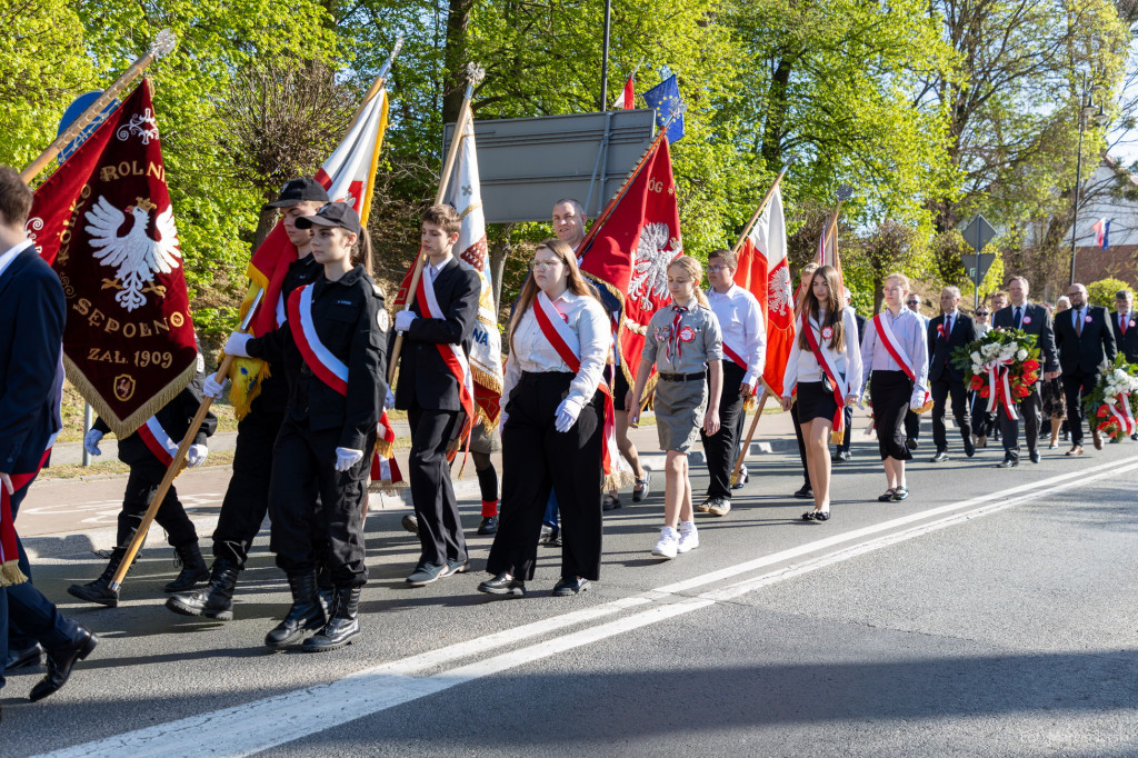 Sępólno Krajeńskie uczciło 235. rocznicę uchwalenia Konstytucji 3 Maja