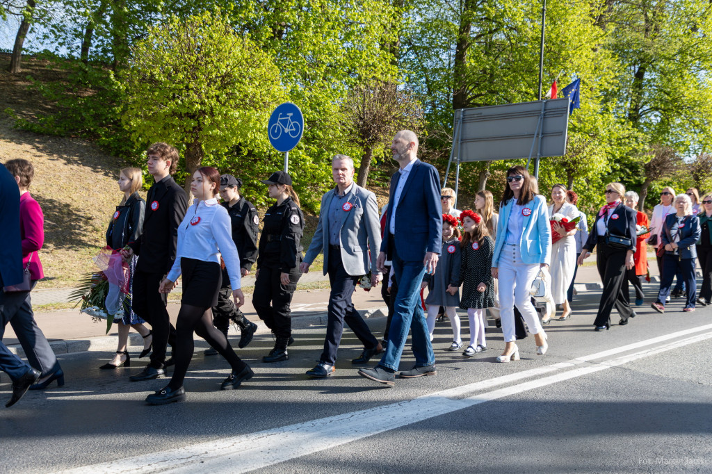 Sępólno Krajeńskie uczciło 235. rocznicę uchwalenia Konstytucji 3 Maja
