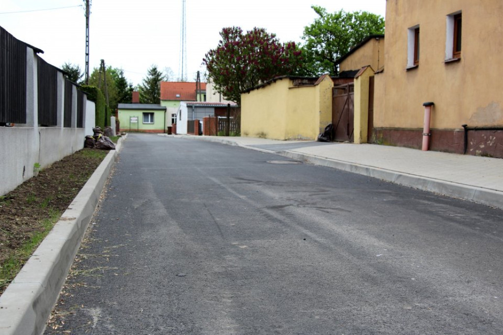 Oficjalny odbiór przebudowy ulic Łącznej i Spacerowej w Łobżenicy