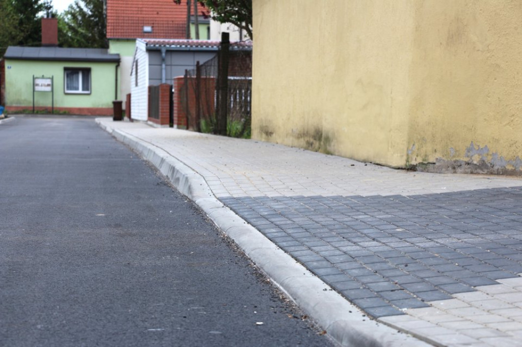 Oficjalny odbiór przebudowy ulic Łącznej i Spacerowej w Łobżenicy