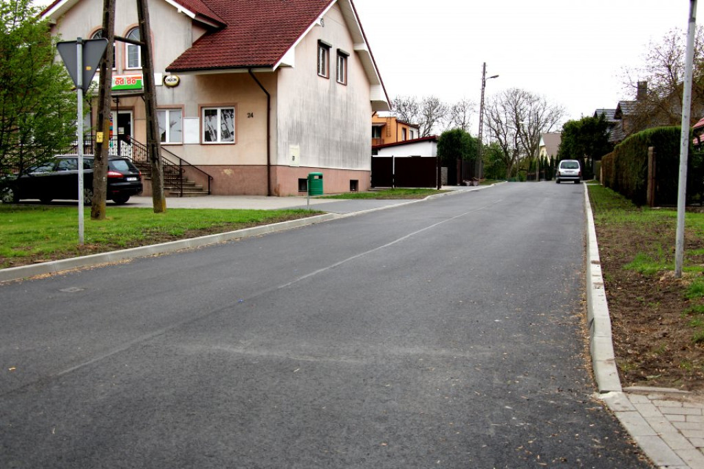 Oficjalny odbiór przebudowy ulic Łącznej i Spacerowej w Łobżenicy