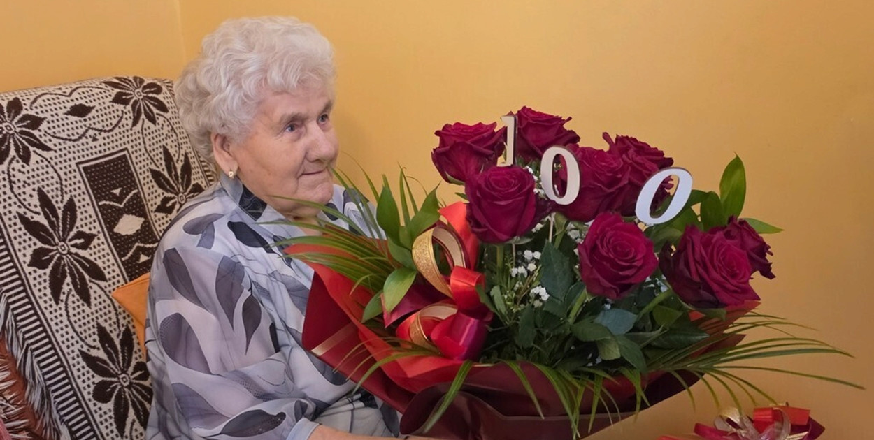 Mrocza: 100 lat Pani Gertrudy Wyrzykowskiej