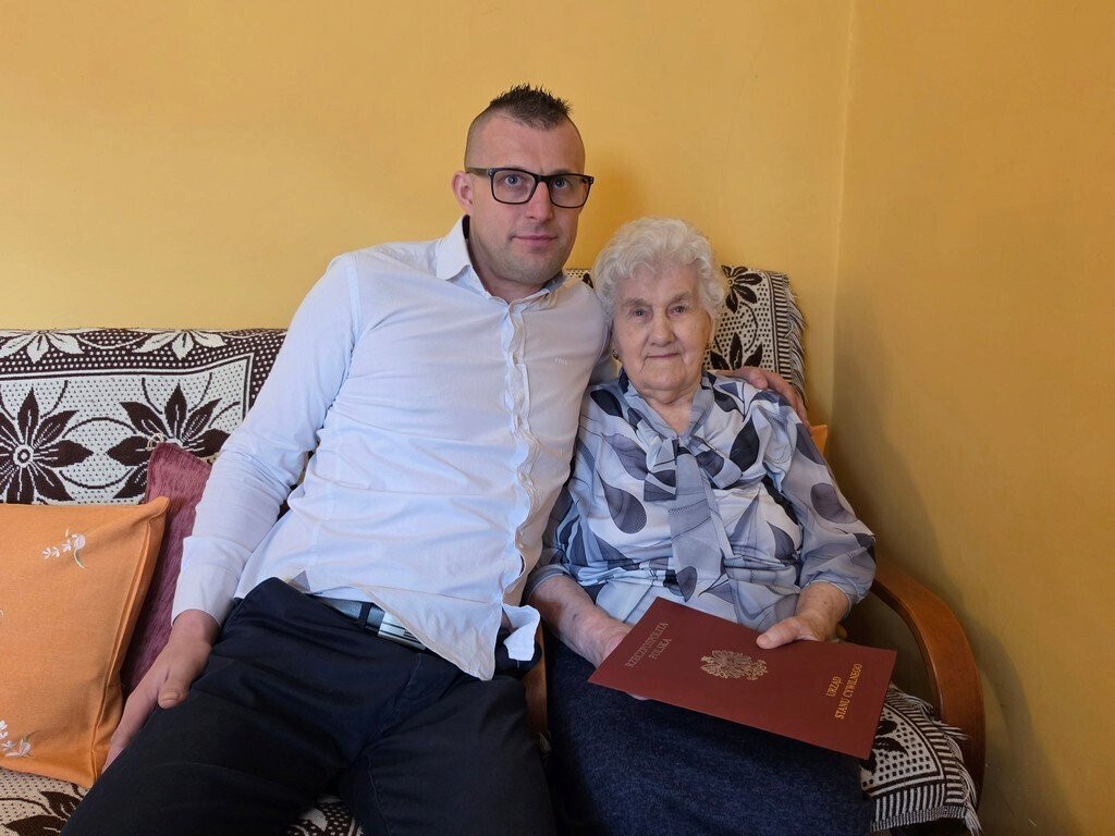 Mrocza: 100 lat Pani Gertrudy Wyrzykowskiej