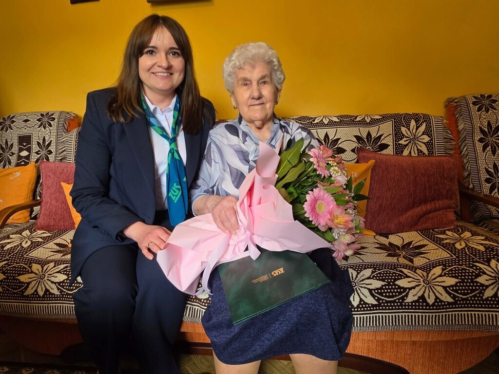 Mrocza: 100 lat Pani Gertrudy Wyrzykowskiej