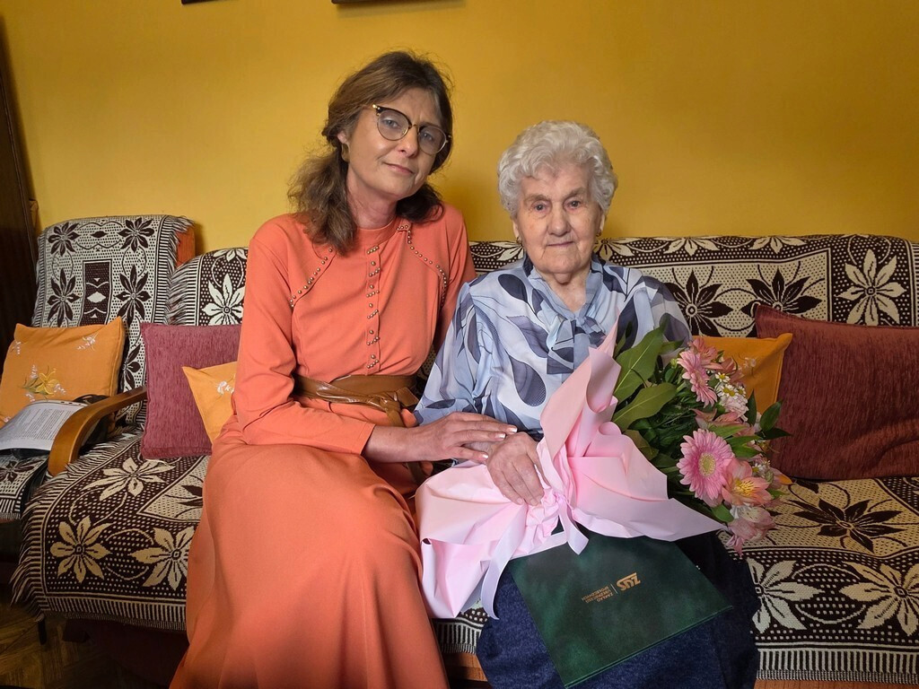 Mrocza: 100 lat Pani Gertrudy Wyrzykowskiej
