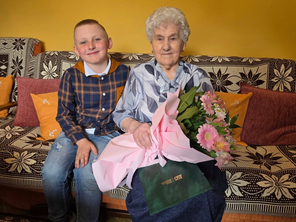 Mrocza: 100 lat Pani Gertrudy Wyrzykowskiej
