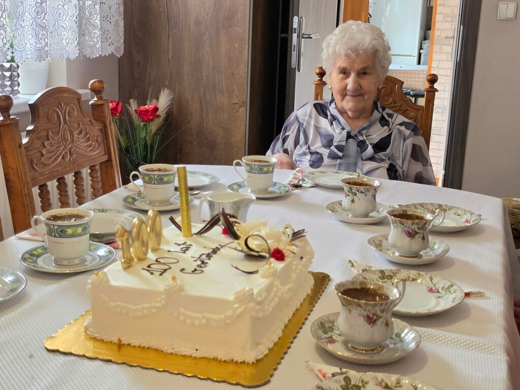 Mrocza: 100 lat Pani Gertrudy Wyrzykowskiej