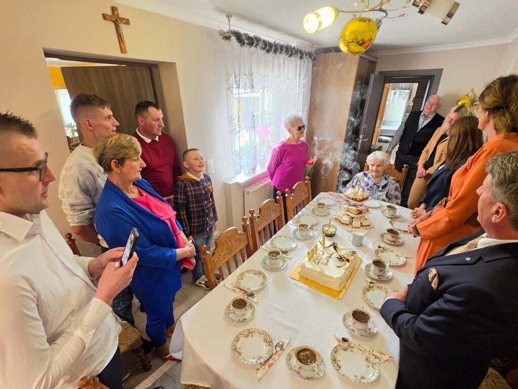Mrocza: 100 lat Pani Gertrudy Wyrzykowskiej