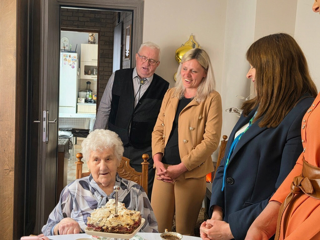 Mrocza: 100 lat Pani Gertrudy Wyrzykowskiej