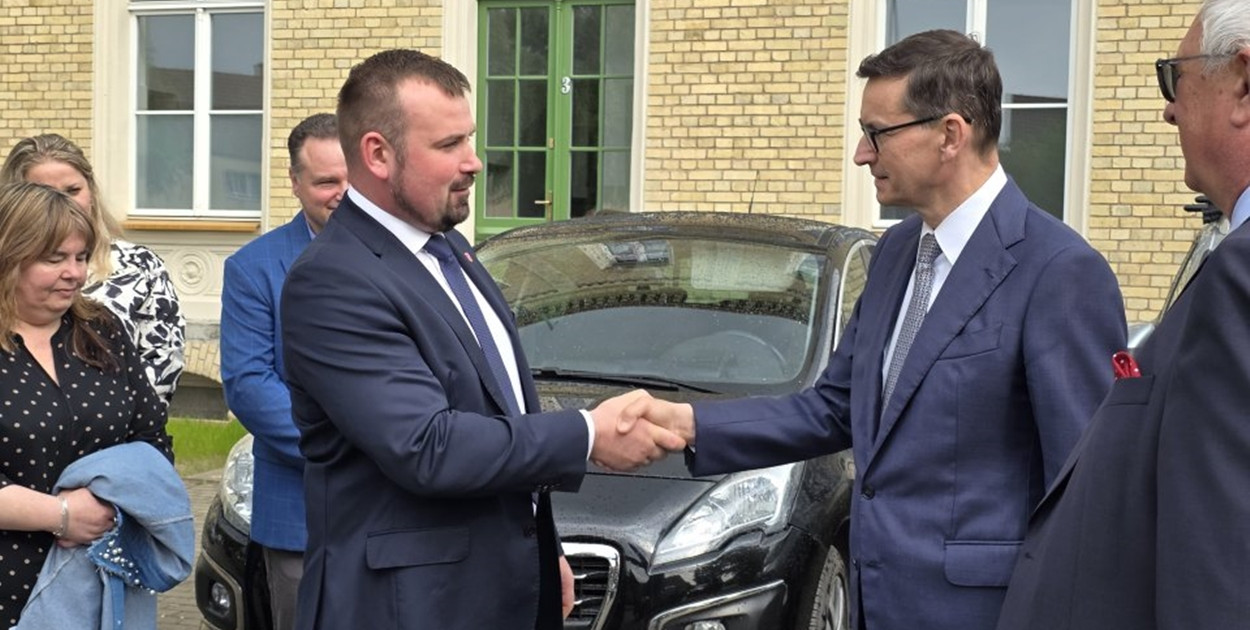 Były premier odwiedził Krajenkę
