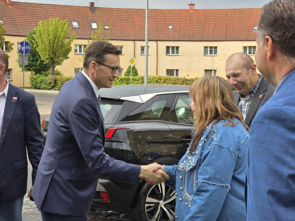 Były premier odwiedził Krajenkę