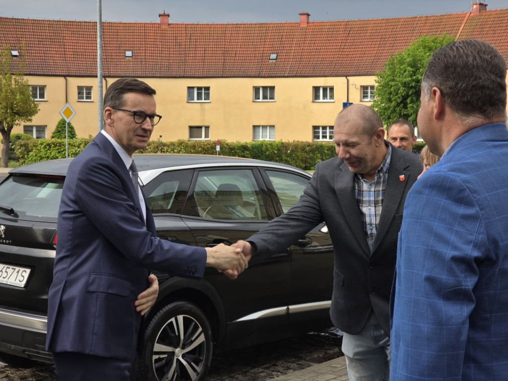 Były premier odwiedził Krajenkę