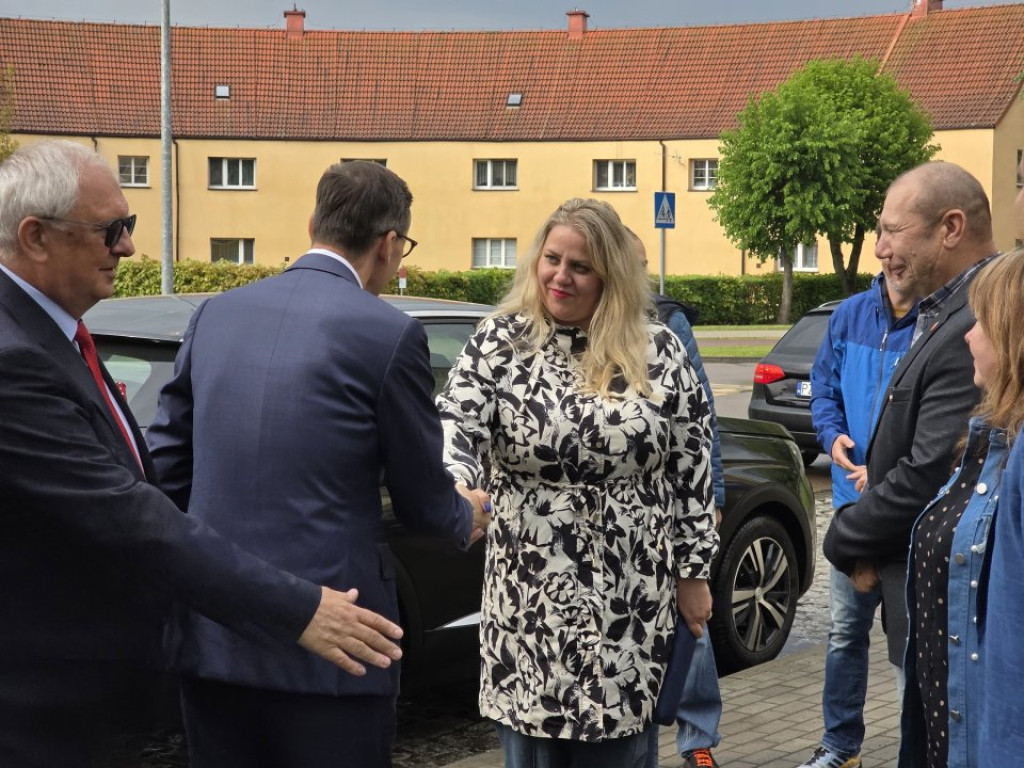 Były premier odwiedził Krajenkę
