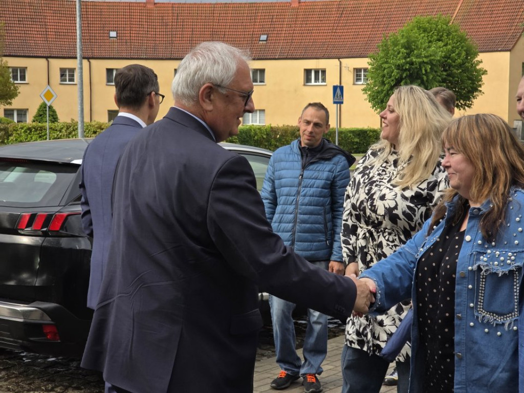 Były premier odwiedził Krajenkę