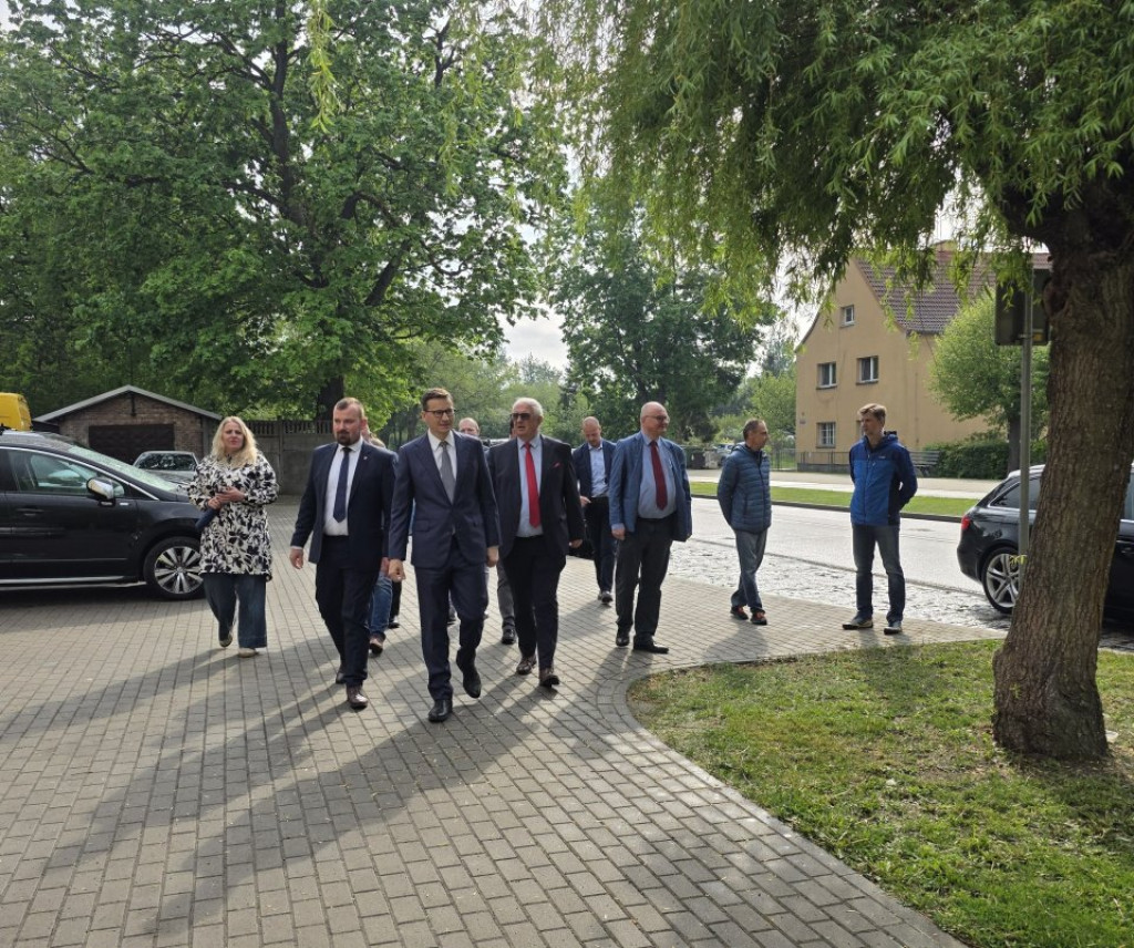 Były premier odwiedził Krajenkę