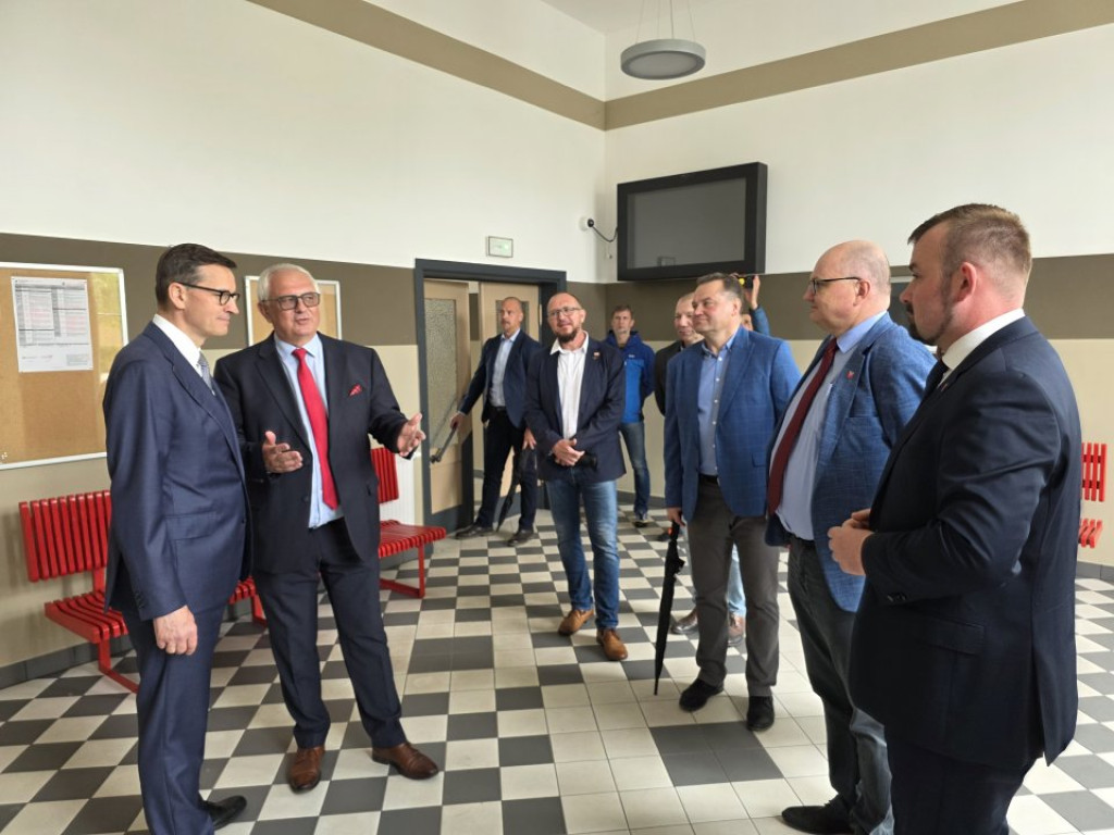 Były premier odwiedził Krajenkę