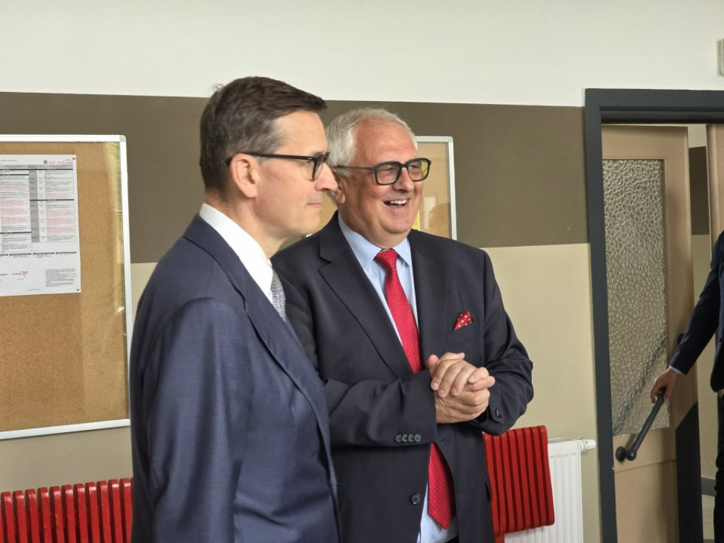 Były premier odwiedził Krajenkę