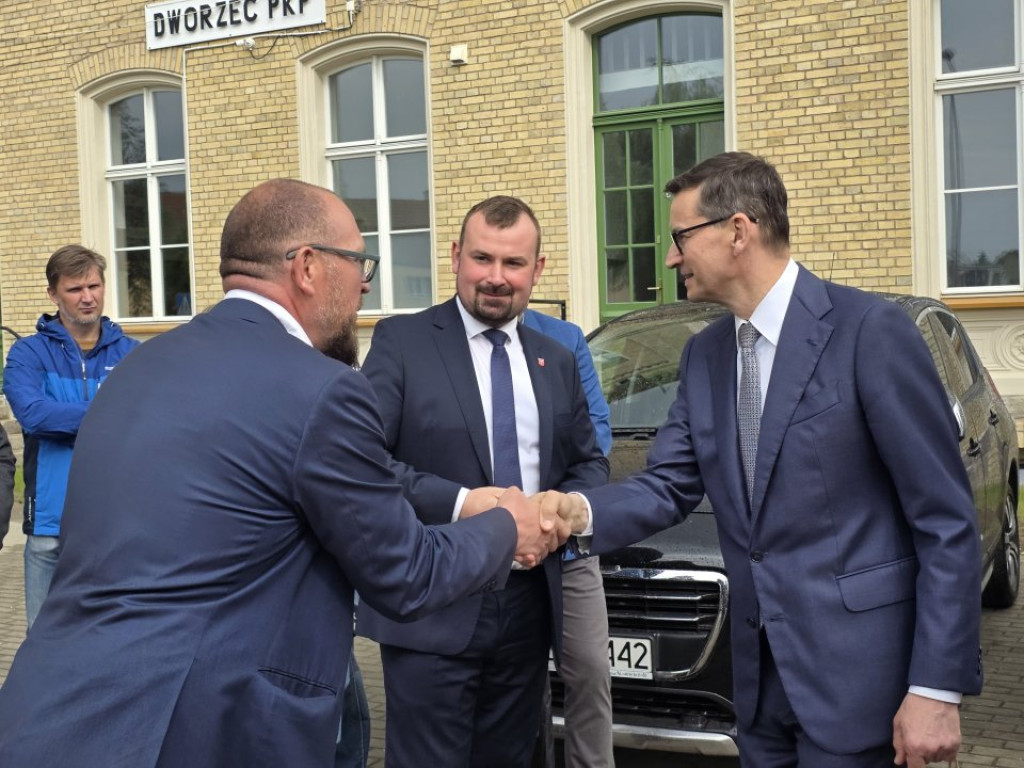 Były premier odwiedził Krajenkę