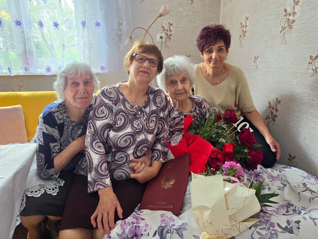 Gmina Mrocza: Pani Anna Musiał z Jadwigowa świętowała 101. urodziny