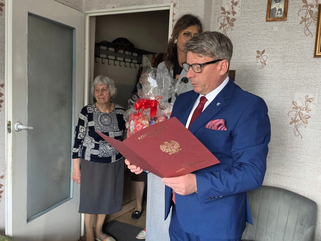 Gmina Mrocza: Pani Anna Musiał z Jadwigowa świętowała 101. urodziny