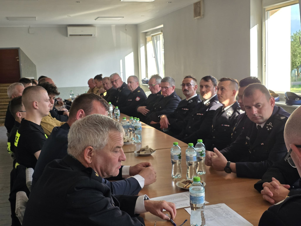 Nowe władze Oddziału Miejsko-Gminnego ZOSP RP w Krajence wybrane