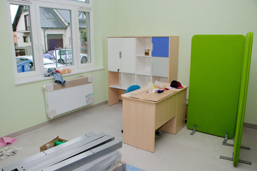 Adaptacja części szkoły w Osieku nad Notecią na żłobek - postęp prac