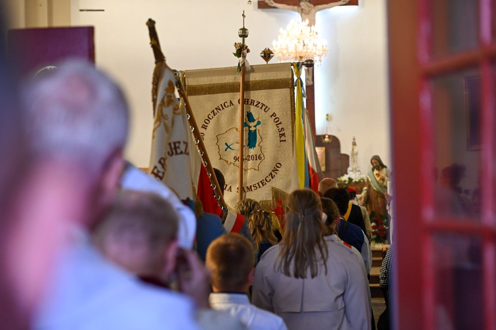 100-lecie parafii Najświętszego Serca Pana Jezusa w Samsiecznie
