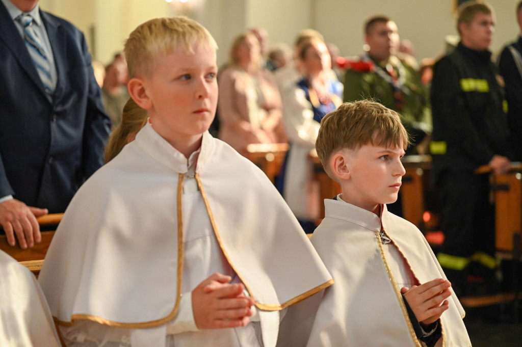 100-lecie parafii Najświętszego Serca Pana Jezusa w Samsiecznie