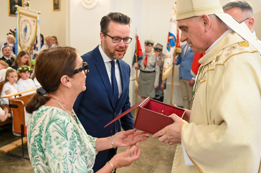 100-lecie parafii Najświętszego Serca Pana Jezusa w Samsiecznie