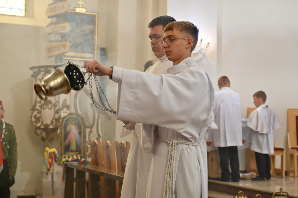 100-lecie parafii Najświętszego Serca Pana Jezusa w Samsiecznie