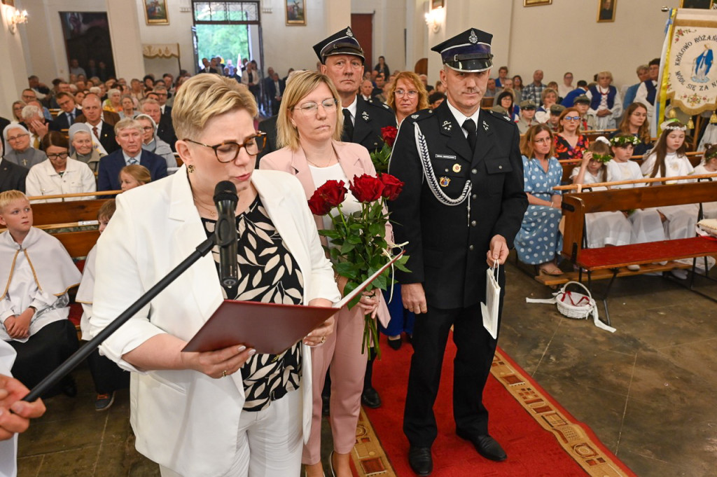 100-lecie parafii Najświętszego Serca Pana Jezusa w Samsiecznie