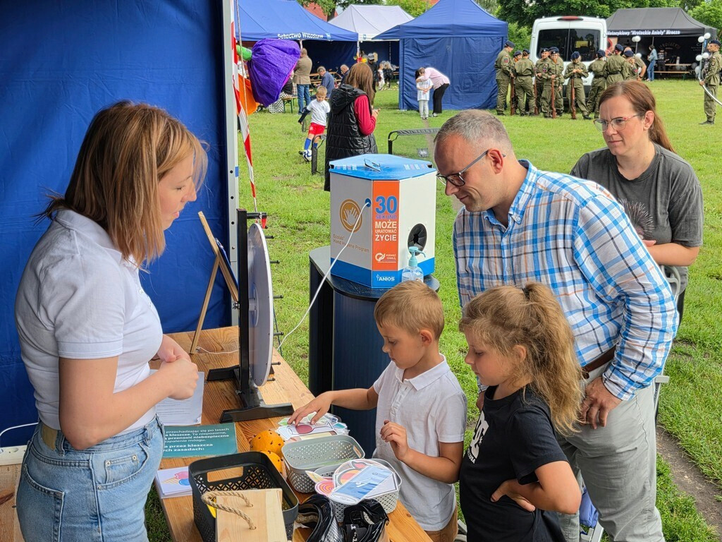 Pełen atrakcji Piknik Rodzinno-Medyczny w Mroczy