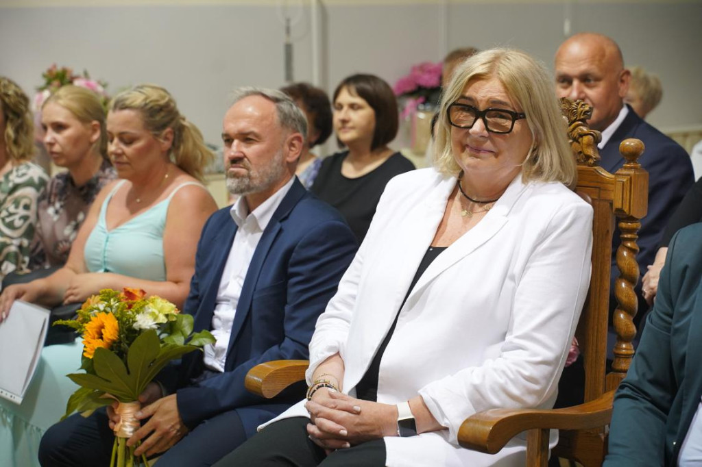Pożegnanie dyrektorek człuchowskich placówek oświatowych