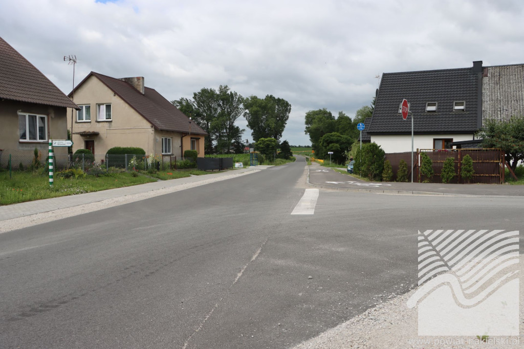 Powiat nakielski: Odbiór drogi powiatowej nr 1905C na odcinku Witosław-Orle (gm. Mrocza)