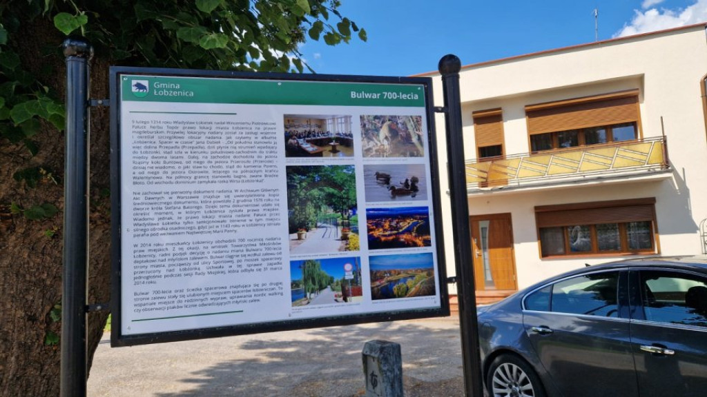 Na terenie gminy Łobżenica pojawiły się nowe tablice informacyjne