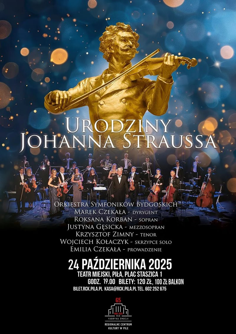 Miasto Piła: Urodziny Johanna Straussa