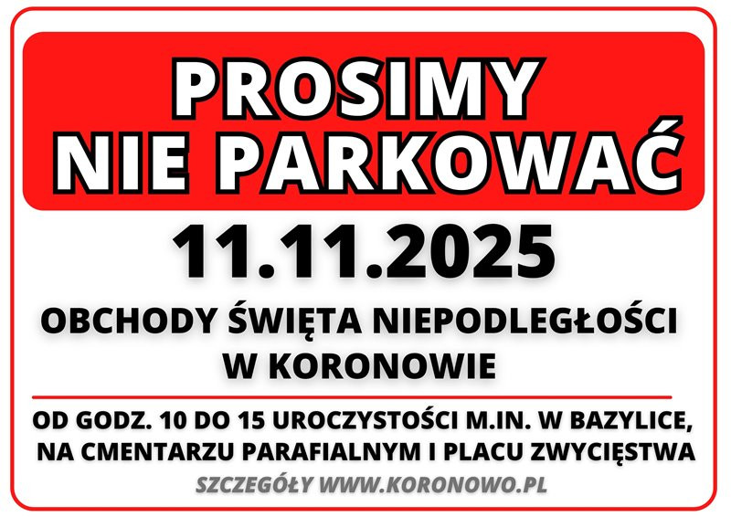 Obchody Święta Niepodległości - Koronowo 2025