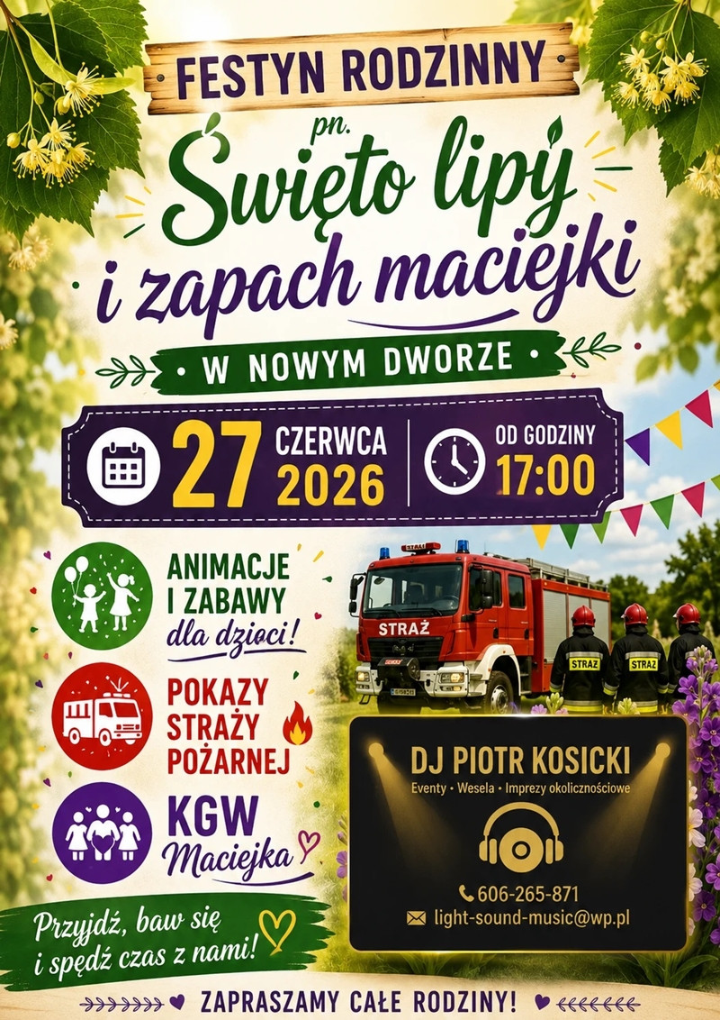 Święto lipy i zapach maciejki