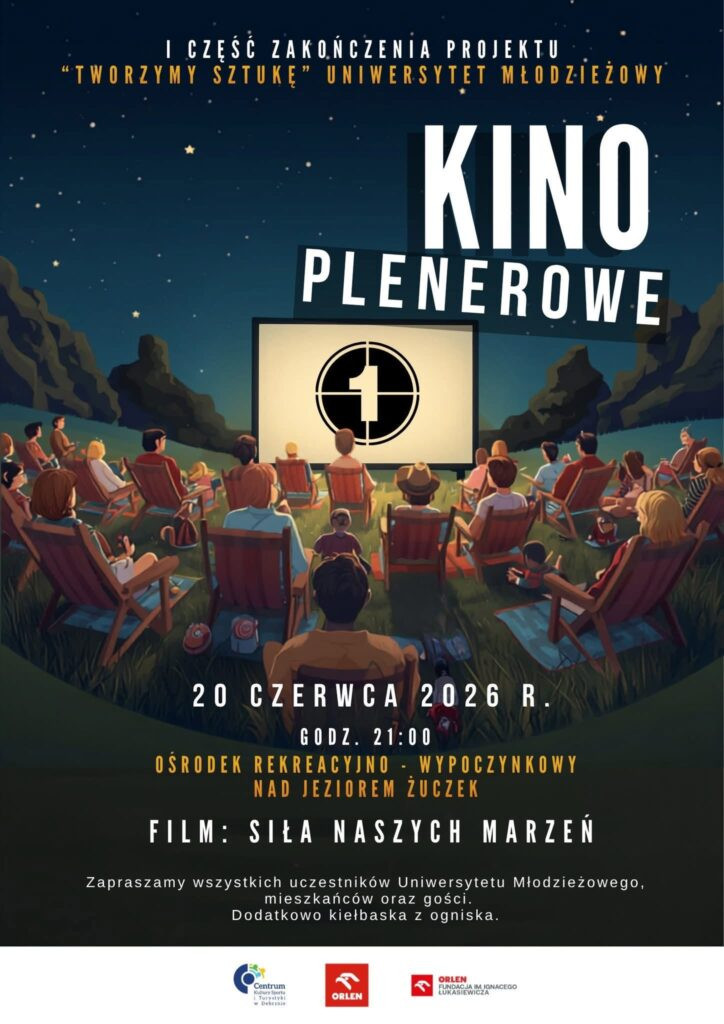 Debrzno Magiczna Noc Kupały i Kino pod Gwiazdami nad Jeziorem Żuczek