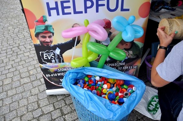 Więcbork: Torby za nakrętki na rzecz Mikołaja