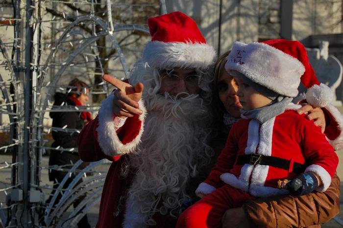 Mikołaj z wizytą na Więcborskim Rynku